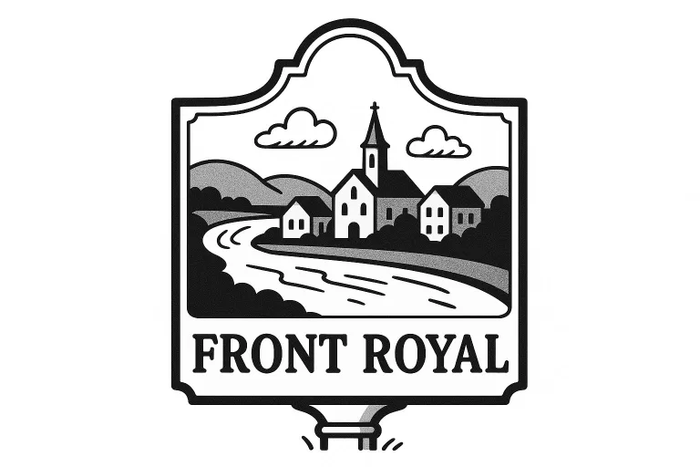 Front Royal Town Marker