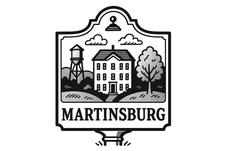 Martinsburg, WV Town Sign