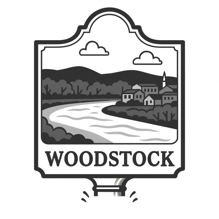 Woodstock, VA Town Marker Sign