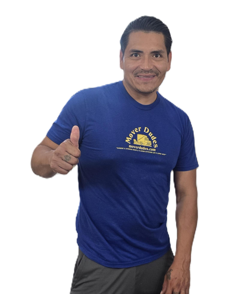 Mover Dude Carlos Saying Hello